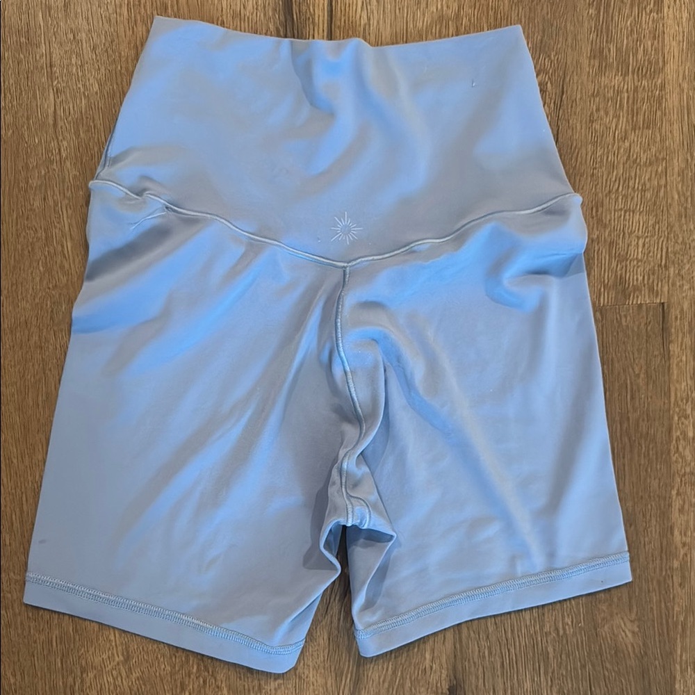 Aerie Light Blue Athletic Shorts - Picture 3 of 3